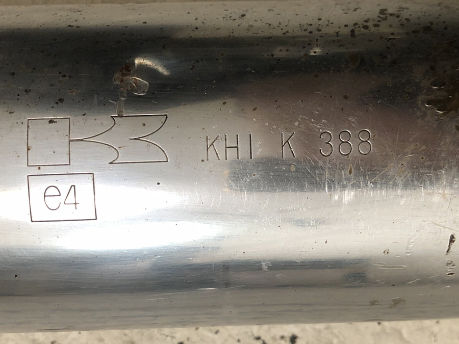 Kawasaki W 650 EJ650A [1999] - Udstødningssystem venstre, udstødningsmanifold, lyddæmper