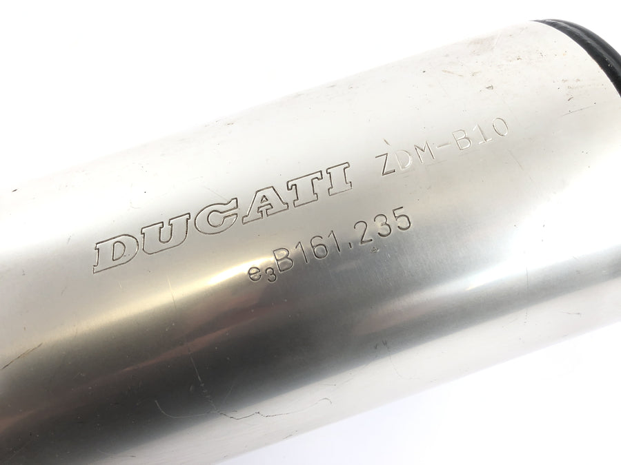 Ducati 900 SS [1991] - udstødning af lyddæmper til venstre