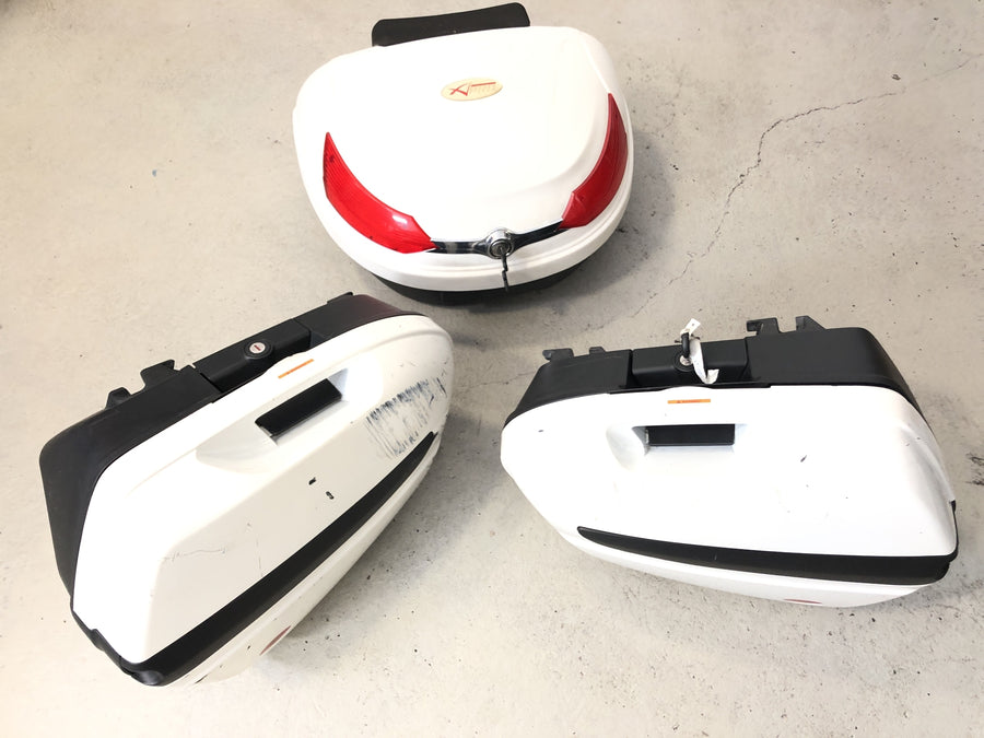 Moto Guzzi Stelvio 1200 4V [2009] - Kuffert Set Sidet Case Top Case Motorcykelkasse