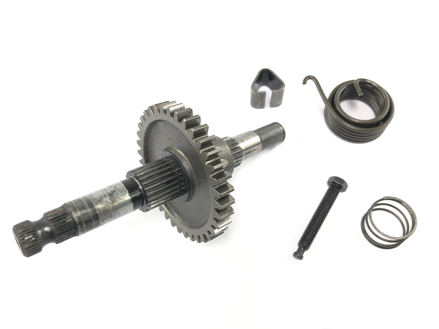 Honda XL 250 R MD03 [1993] - Kickstarter aksel Kickstart aksel med gear returfjeder