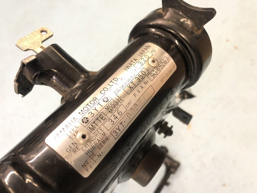 Yamaha XT 350 3YT / 55V [1990] - Frame med papirer