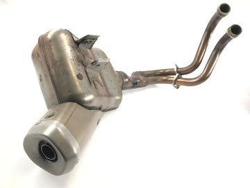 Yamaha MT07 RM04 [2014] - Udstødningssystem manifold lyddæmper original lyddæmper - 0