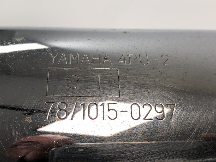 Yamaha XJR 1200 4PU [1996] - Udstødningslyddæmper lydpotte krom højre