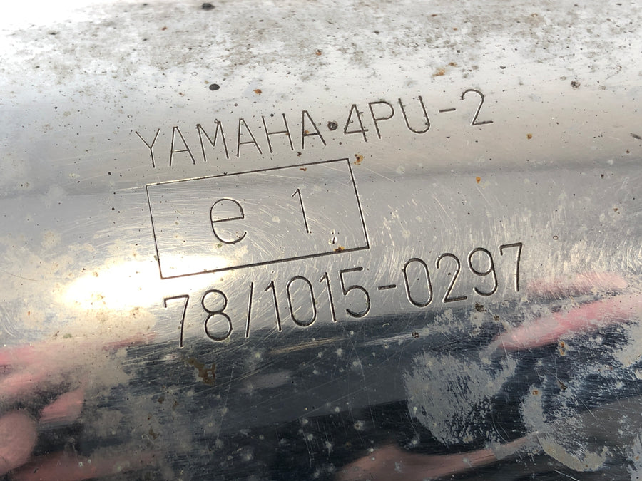 Yamaha XJR 1200 4PU [1995] - udstødningslampen på den rigtige original