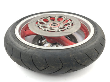 Suzuki GSX R 1100 GV73B [1990] - Front Wheel Wheel Rim foran med bremseskiver