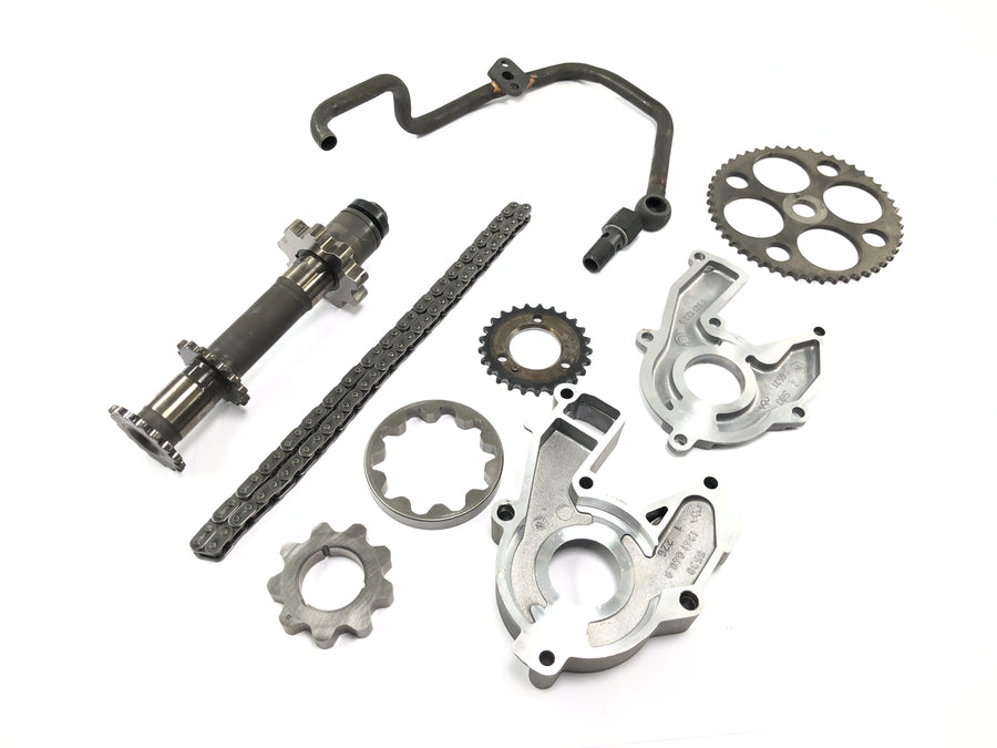 BMW R 1100 RT 259 [1999] - Oliepumpe oliepumpe enhed gearpumpe pumpe dækslet tandhjul