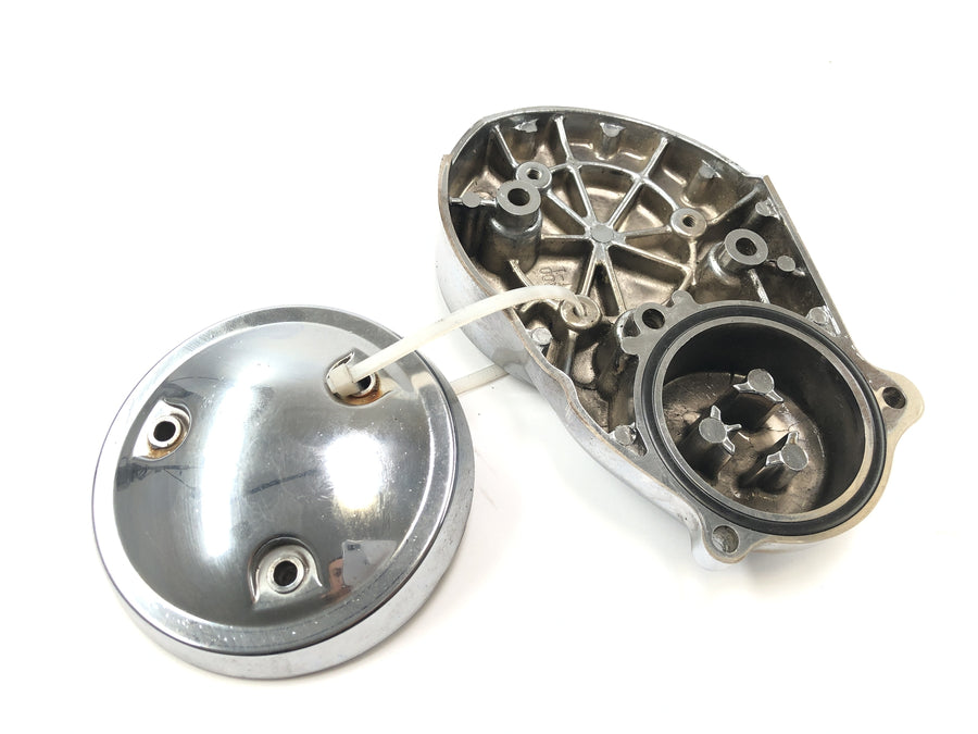 Yamaha XVS 650 Drag Star VM03 [2001] - Generatorovertræk Motorlåg Generator Cover Chrome