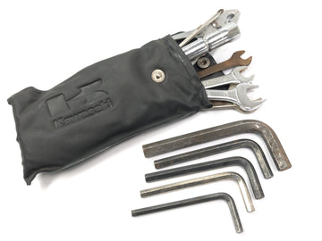 Kawasaki ZX -10 ZXT00B [1990] - Bord Tool Bag revet på sømmen