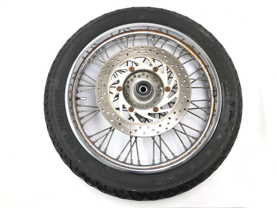 Yamaha XVS 650 Drag Star VM03 [2001] - Fronthjulet RIM talte hjul med bremseskive 19 tommer