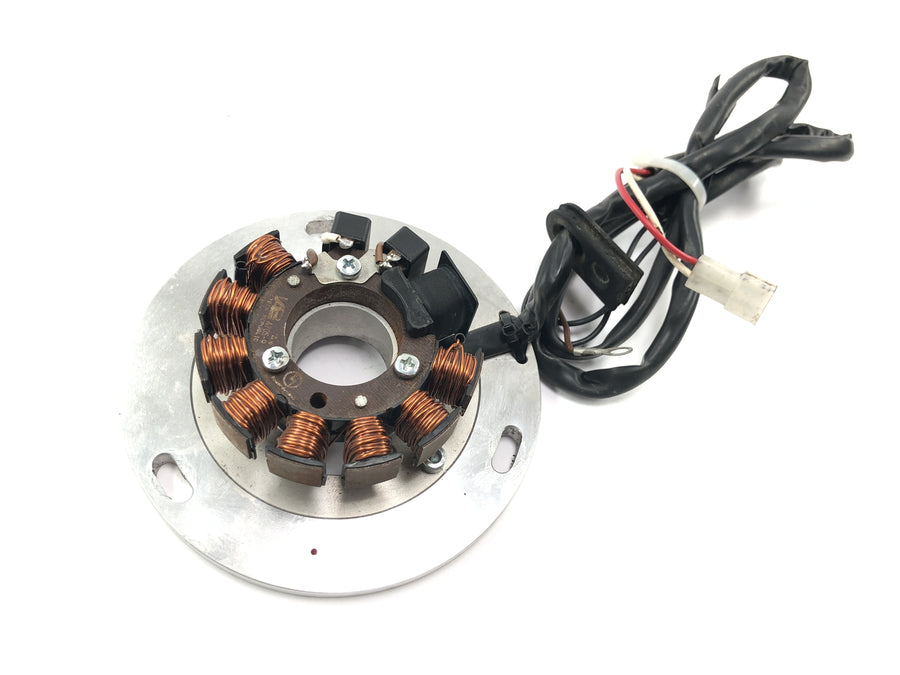 Yamaha XT 500 1U6 [1981] - Stator generator tænding bundplade generator lade stator