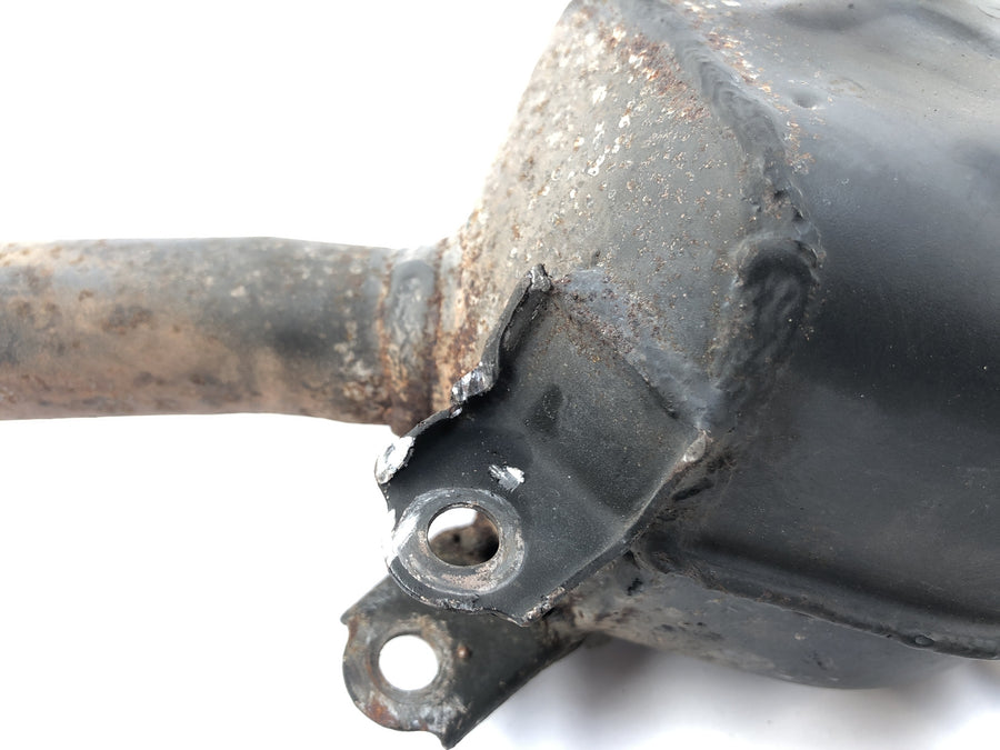 Honda NX 650 RD02 [1989] - udstødning af lyddæmper til højre