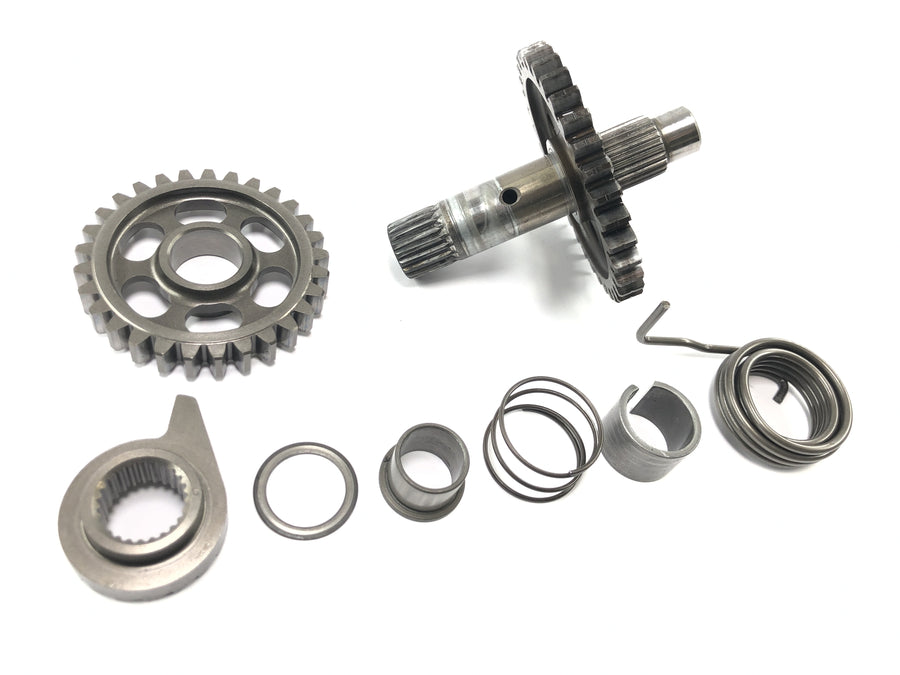 Honda CRF 450 R [2007] - Kickstarter aksel, starter aksel, gear sæt, fjedre