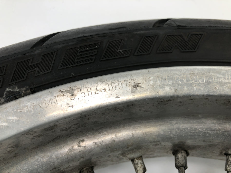 KTM 640 LC4 Prestige [2005] - forhjulsfælg hjul egerhjul 3,50 x 17"