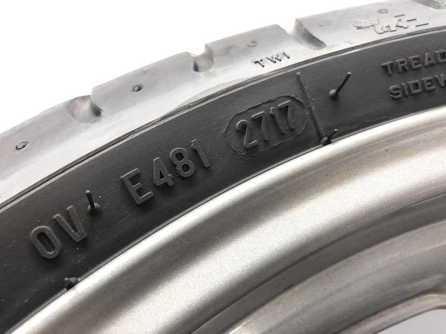 Moto Guzzi Norge 1200 [2006] - Front Wheel Wheel Rim foran 3,50x17 "med bremseskiver