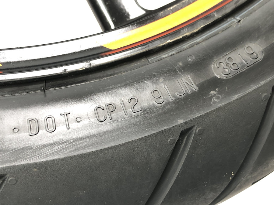 KTM Duke 690 A3 [2012] - Baghjulsfælg komplet hjulbremseskive tandhjul 5,00 x 17"