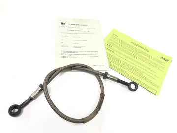 Kawasaki ZX -10 ZXT00B [1990] - Brake Line Steel Flex bagpå med Abe