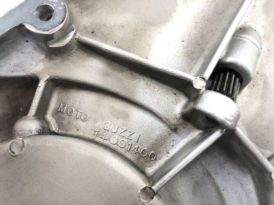 Moto Guzzi California II VT [1985] - Motor låg med det primære låg for låg