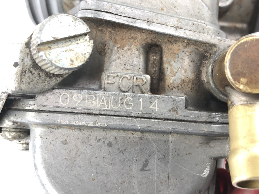 Honda CRF 450 R [2007] - Karburator fladskyde karburator FCR Keihin brændstofsystem