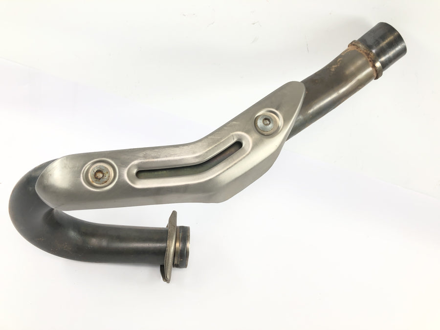 Honda CRF 450 R [2007] - Udstødningsmanifold manifold udstødningsrør med varmeskjold
