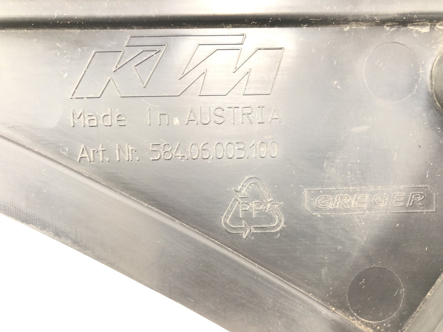 KTM LC4 640 EGS [2004] - Sidedækning til venstre