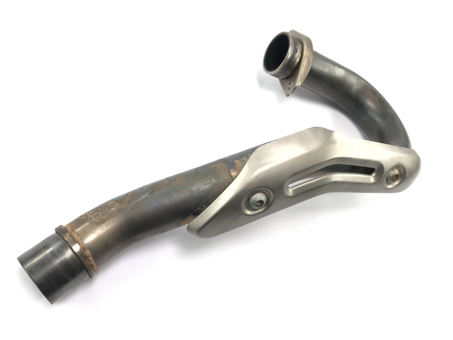 Honda CRF 450 R [2007] - Udstødningsmanifold manifold udstødningsrør med varmeskjold