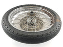 Kawasaki VN 1500 A [1995] - Forhjulsfejlen i front Takasago 19 X 2,15 Dunlop Gold Seal F11 100 90 19-1