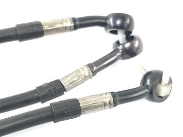 Kawasaki ZRX 1200 S ZRT20A [2002] - Brake Slang Bremselinie Kit 3 -Delt stål Flex - 0