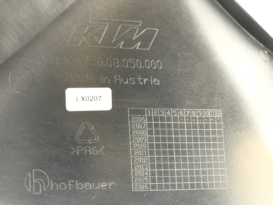 KTM 690 SM Prestige [2007] - Sidebeklædning Venstre beklædningsbeklædning Delovertræk til venstre