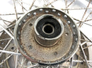 Kawasaki VN 1500 A [1995] - Forhjulsfejlen i front Takasago 19 X 2,15 Dunlop Gold Seal F11 100 90 19-3