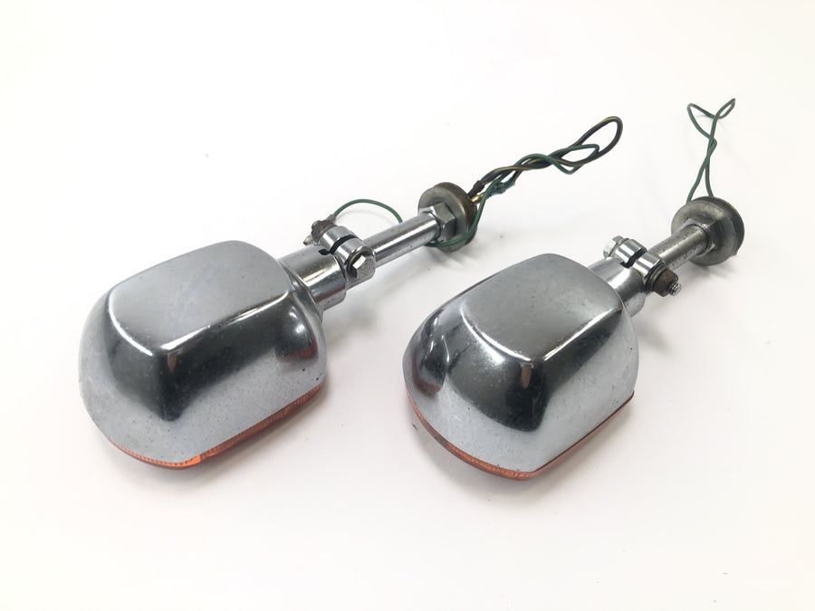 Kawasaki Z 1100 Kzz10a [1984] - Drejesignal Blinker Lights I Front Set -parret