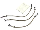 Kawasaki ZR7 ZR750F [1999] - Brake Line Brake Slang Set Steel Flex Rustfrit stål foran med Abe-1