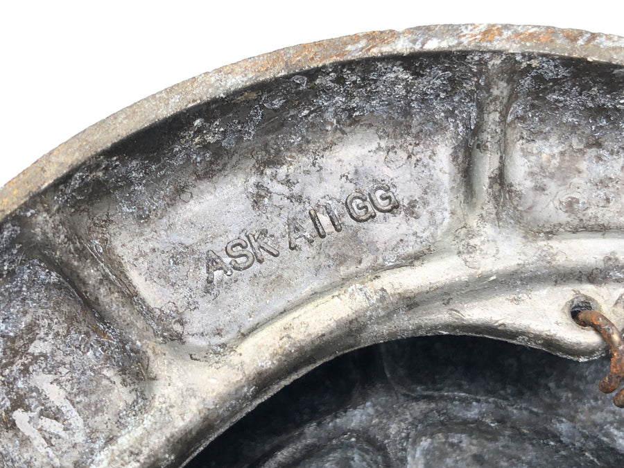 Kawasaki KX 250 [1982] - Brake Drum Brake Shield Drum Brake bagpå
