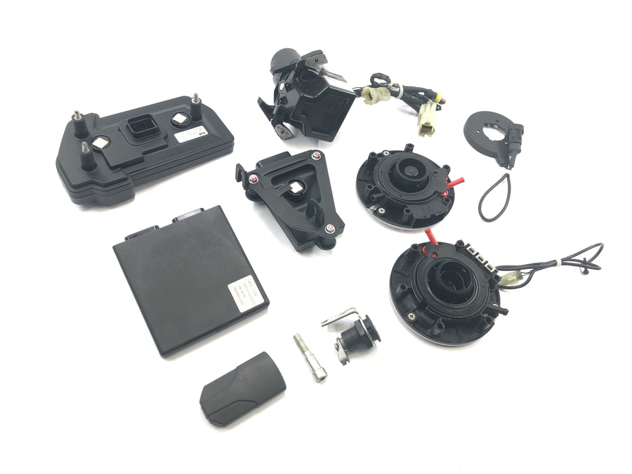 Ducati Multistrada 1200 S Touring [2009] - Lås sæt tændingslås startspærre ECU speedometer sensor