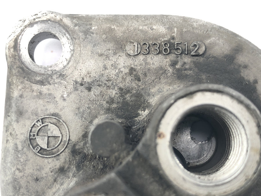BMW R 100 GS 247E [1991] - Oliefilterhusdæksel, oliefilterflange, oliefilteradapter