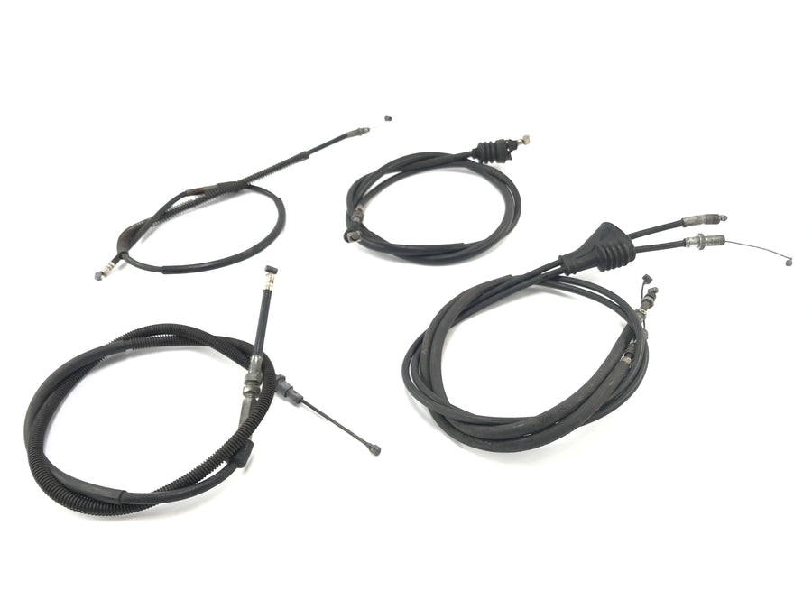 YAMAHA XT 500 1U6 [1981] - Bowden kabelsætgasstog dekompressionstog kobling Kabelbremsetogfront