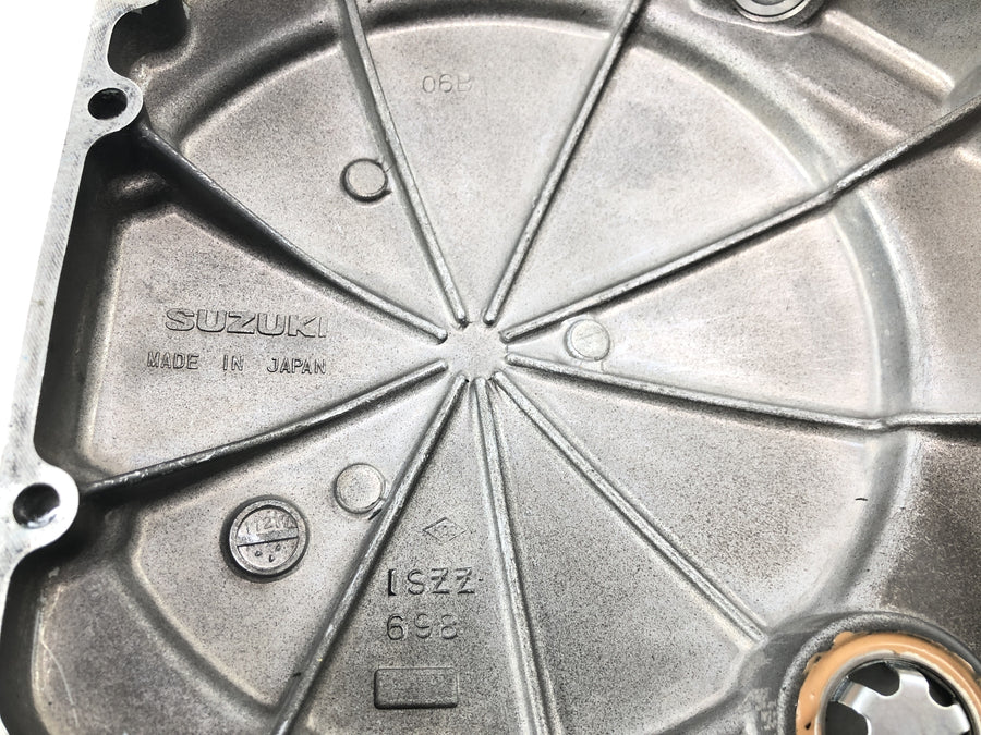 Suzuki GSX R 1100 GU74C [1987] - Koblingsdæksel motorafdækning