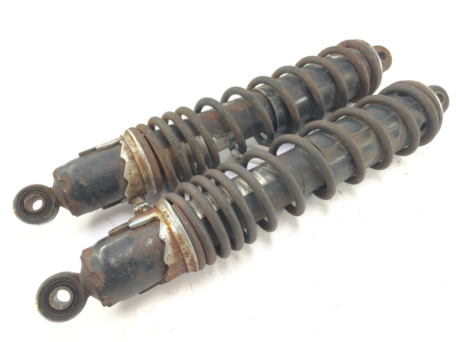 YAMAHA XT 500 1U6 [1981] - Spring Peak Shock Absorbers 370 mm øje til øje til øje