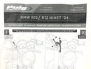 Kawasaki W 230 [2025] - Sort forrudebeklædning med tilføjelsesmateriale-4