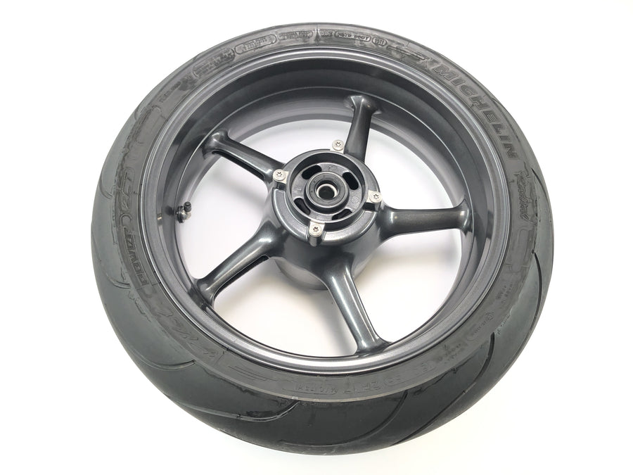 Triumph Street Triple R 675 D67LD [2010] - Hinterrad Rim Wheel Rad Dæk 5.5x17 "