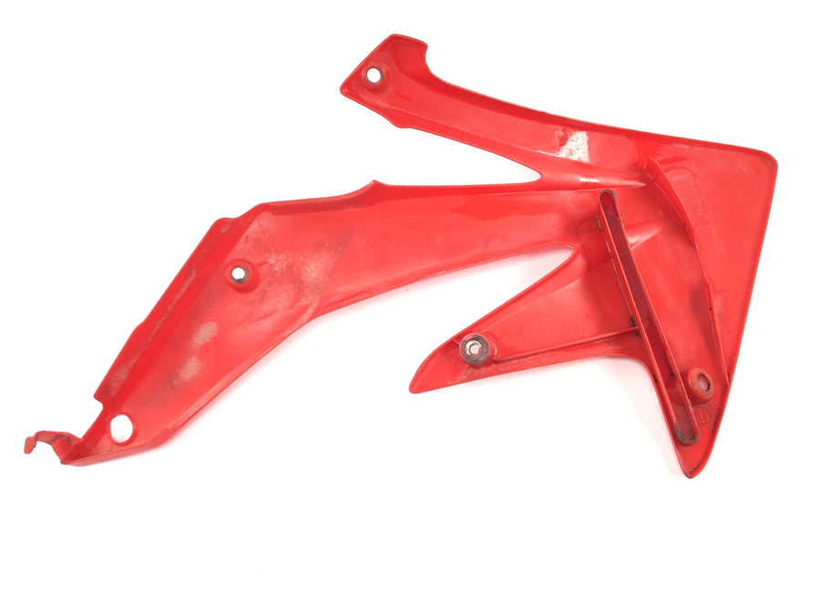 Honda CRF 450 R [2007] - Tankbeklædning venstre sidepanel plastik rød
