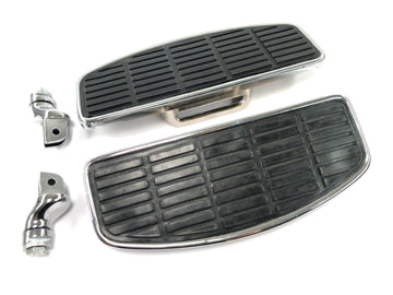 Suzuki M 800 Intruder - Footboard driver footboard fodplade fodstøtte sæt krom - 0