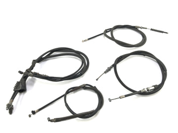 YAMAHA XT 500 1U6 [1981] - Bowden kabelsætgasstog dekompressionstog kobling Kabelbremsetogfront