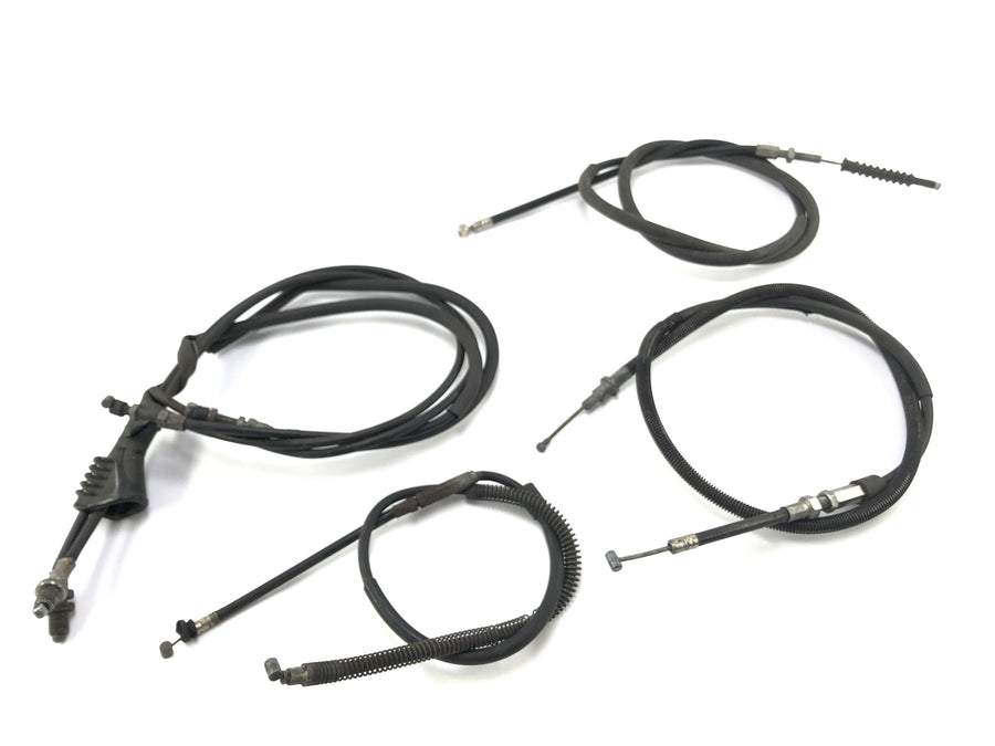 YAMAHA XT 500 1U6 [1981] - Bowden kabelsætgasstog dekompressionstog kobling Kabelbremsetogfront