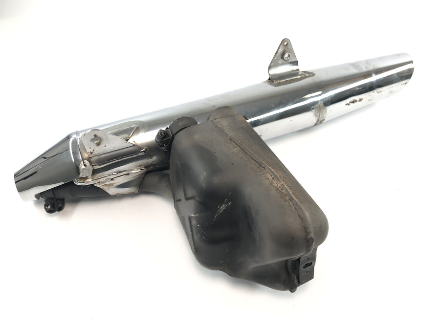Suzuki Intruder VL 1500 AL [2000] - Udstødningslyddæmper baglyddæmper krom cylinder foran