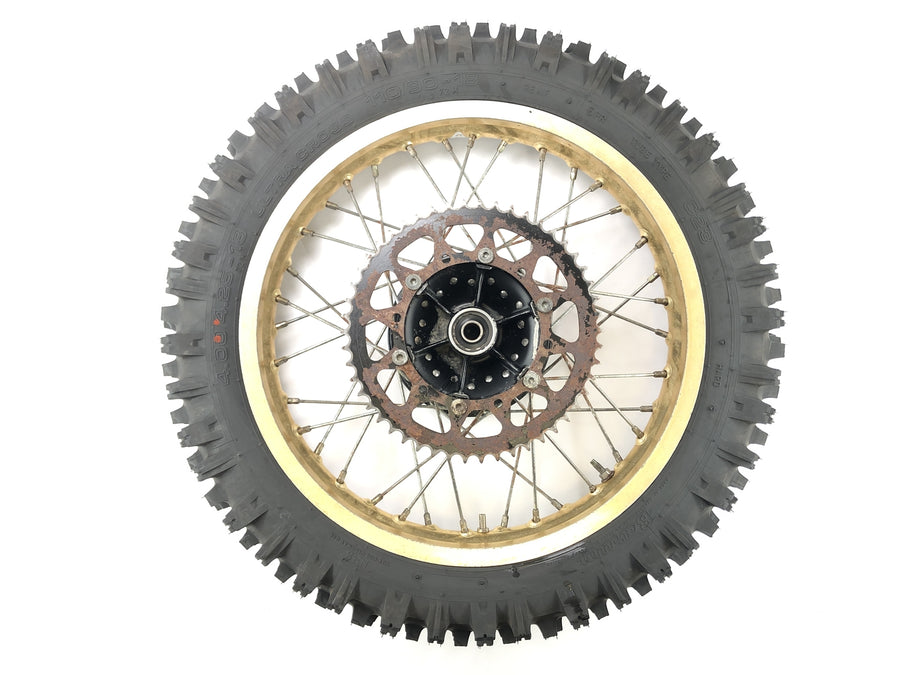 Kawasaki KX 250 [1982] - Hinterrad Rim tal 2.15 x 18 "
