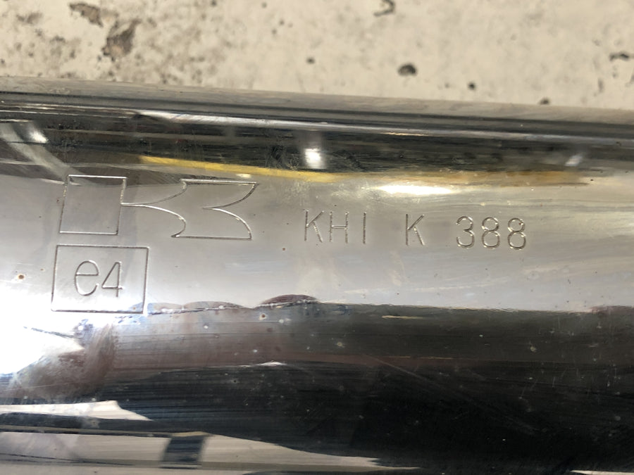 Kawasaki W 650 EJ650A [1999] - Udstødningssystem, endepotte, manifold udstødningssystem venstre og højre