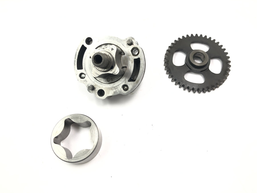 Yamaha XT 500 1U6 [1981] - Oliepumpe gear rotor pumpe indsats