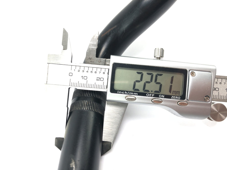 Honda FT 500 PC07 [1983] - Styr rørformet styr stål sort 22mm styr rørformet styr