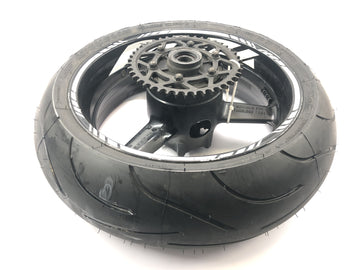 Yamaha YZF R1 RN04 [2001] - baghjulsfælg hjulfælg komplet med kædehjul 17 tommer 17x6.00"