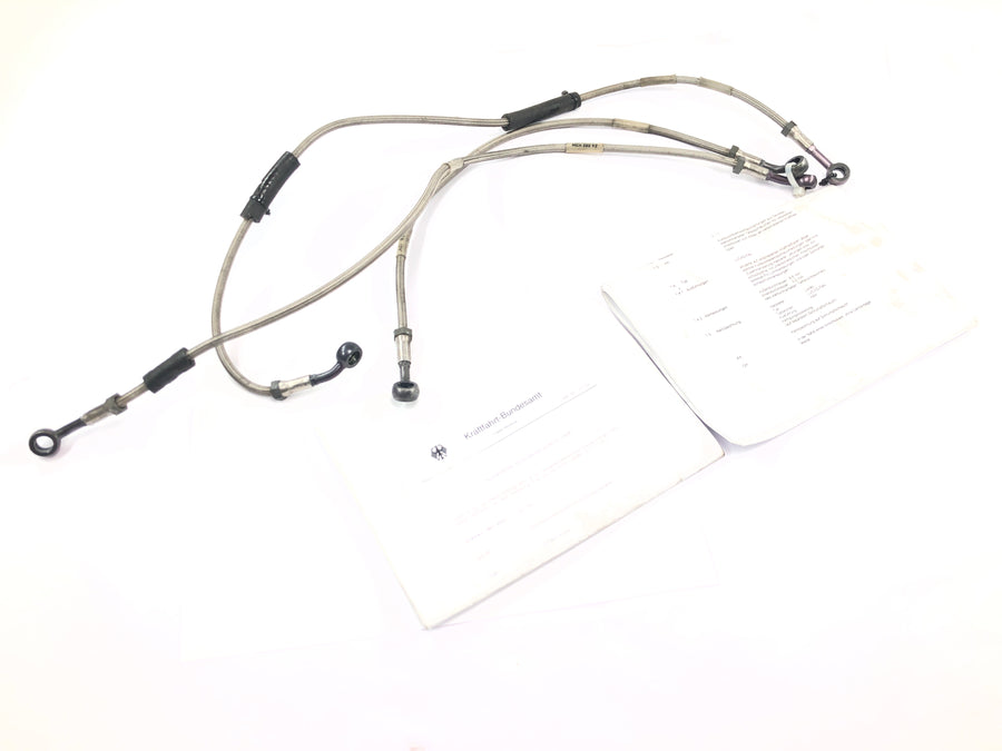 Suzuki GSX R 1000 WVBZ K3 [2003] - Steel flex Lucas-Flex bremseslange for og bag